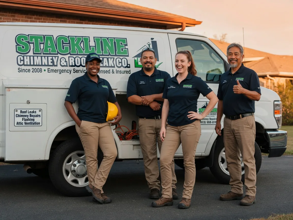 Chimney flashing repair company in Lavelle, PA